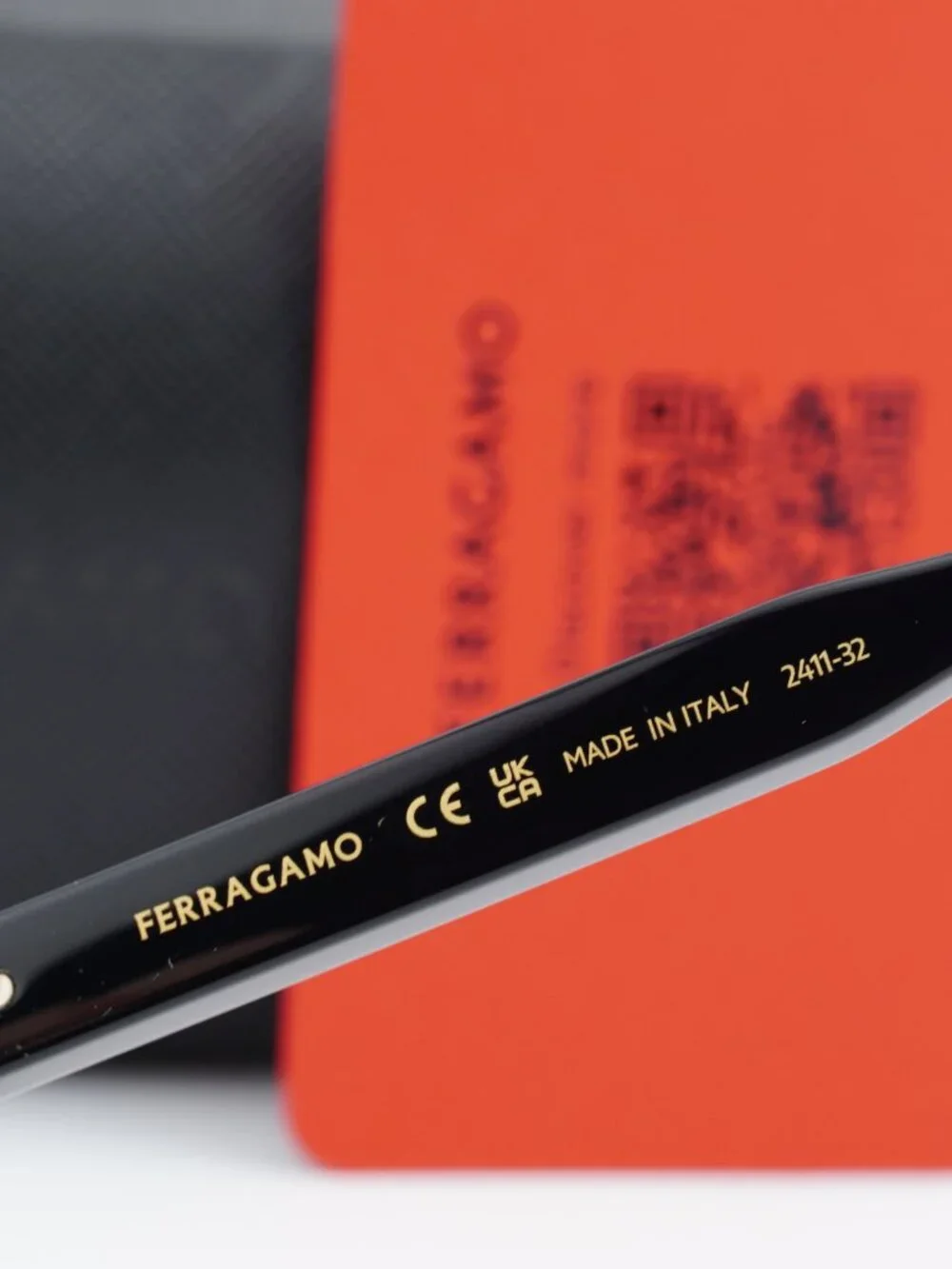Salvatore Ferragamo SF3022 001 Cat Eye Eyeglasses 53mm – Black